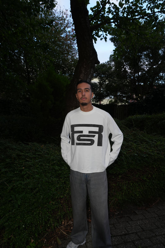 FS Logo Waffleknit Distressed Longsleeve
