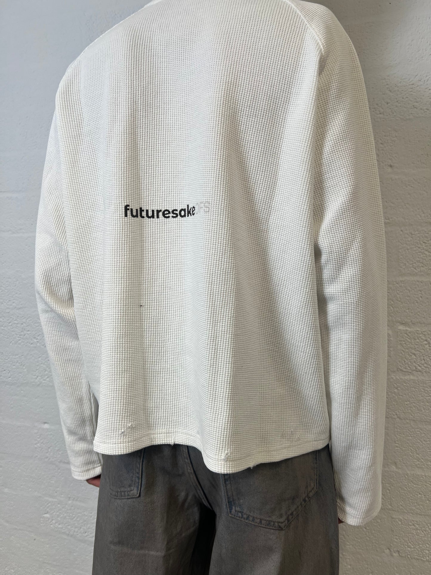 FS Logo Waffleknit Distressed Longsleeve